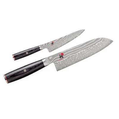 Miyabi Kaizen II 5000 FCD 2-Piece Santoku Set (34690-004)