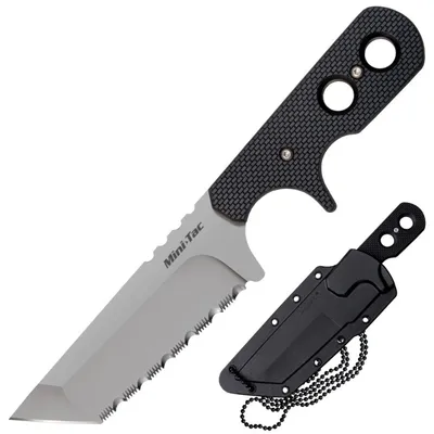 Cold Steel Mini Tac Tanto Serrated Edge (CS-49HTFS)