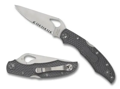 Spyderco Cara Cara 2 Black FRN Combination Edge (BY03PSBK2)