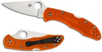 Spyderco Delica 4 Orange FRN (C11FPOR)