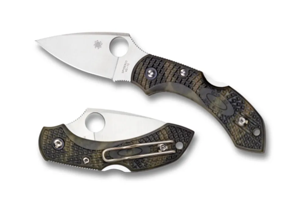 Spyderco Dragonfly 2 Green FRN Zome (C28ZFPGR2)