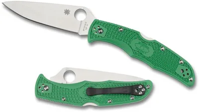 Spyderco Endura 4 Green FRN (C10FPGR)