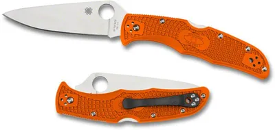 Spyderco Endura 4 Orange FRN (C10FPOR)