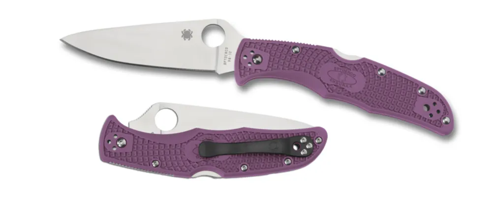 Spyderco Endura 4 Purple FRN (C10FPPR)