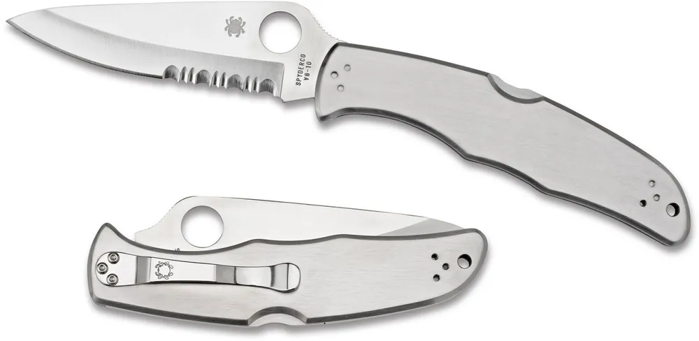 Spyderco Endura 4 Stainless Combination Edge (C10PS)