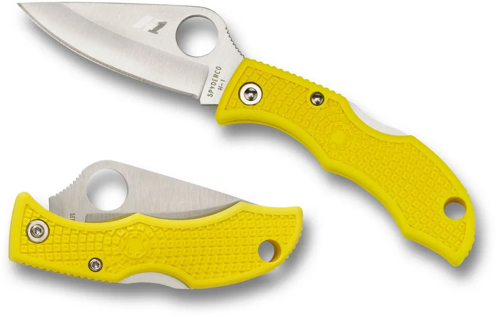 Spyderco Ladybug 3 Salt Yellow FRN Plain Edge (LYLP3)