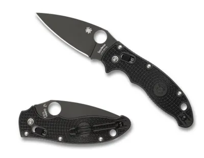 Spyderco Manix 2 Black FRCP Black Blade (C101PBBK2)