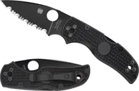 Spyderco Native 5 Black FRN Black Blade Serrated (C41SBBK5)