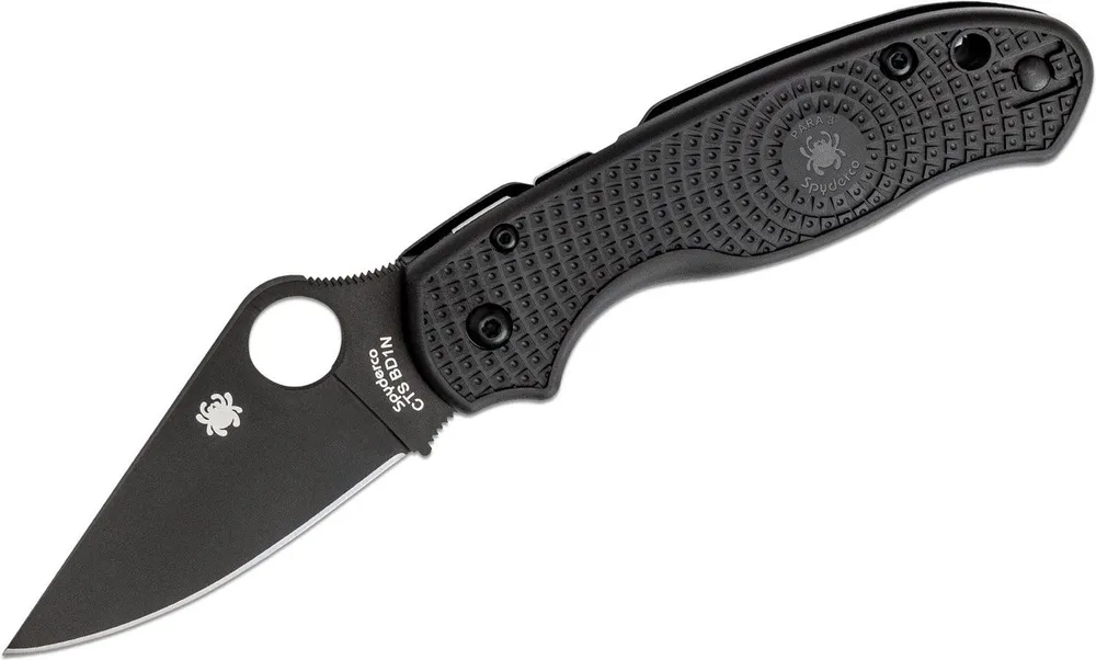 Spyderco Para 3 Black FRN Black Blade (C223PBBK)