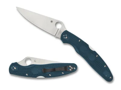 Spyderco Police 4 Blue FRN (C07FP4K390)