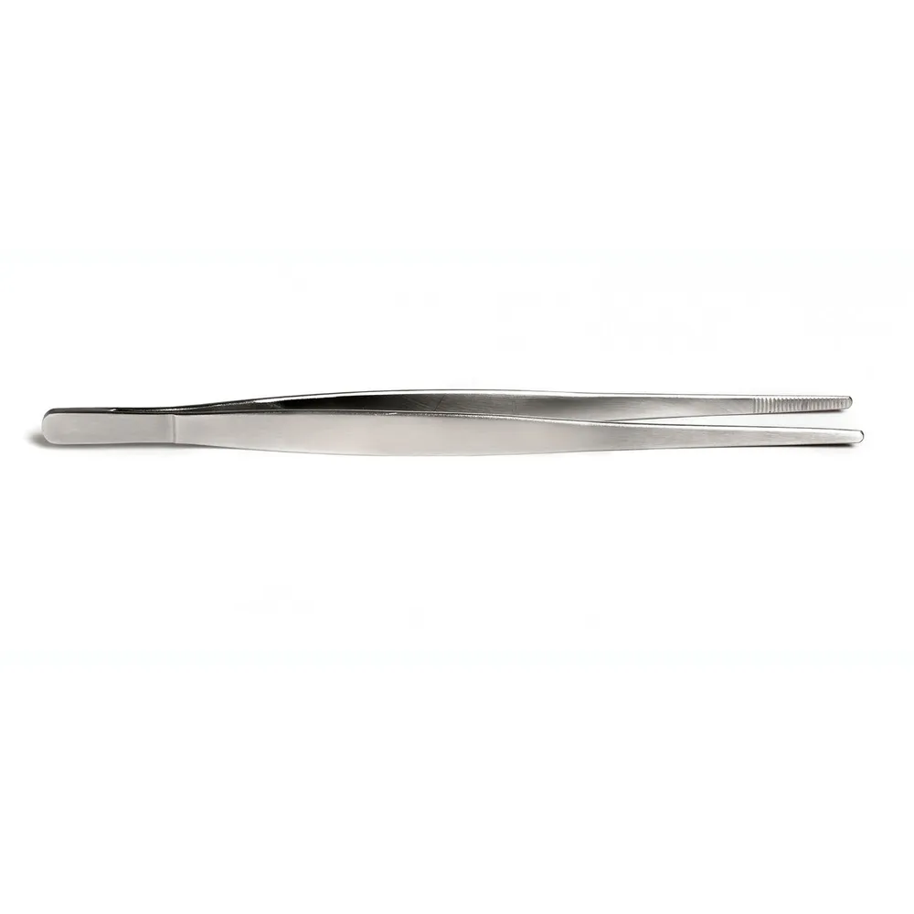 Cuisipro Plating Tongs Straight 8" Stainless Steel (747821)