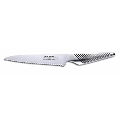 Global GS Series 6" Scalloped Utility Knife (71GS14)