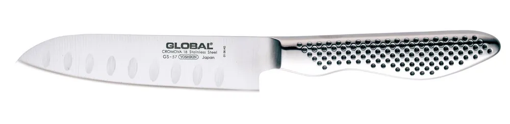 Global GS Series 4.5" Fluted Santoku (71GS57)