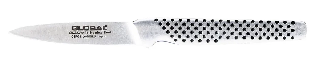 Global GSF Series Large Handle 3.2" Peeling Knife (71GSF31)
