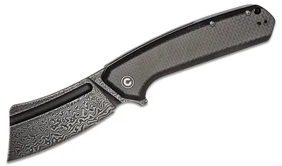 CIVIVI Bullmastiff Black G10 with Carbon Fiber Inlay (C2006DS-1)