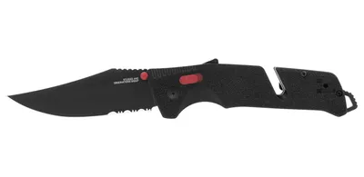 SOG Trident AT Black & Red Serrated (11-12-02-41;11-12-02-57)