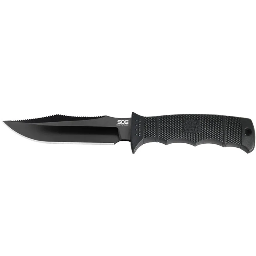 SOG Seal Pup Elite Black TiNi (E37SN-CP)