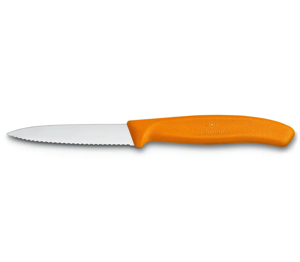 Victorinox Swiss Classic Paring Knife 3.25" Serrated Orange (6.7636.L119)