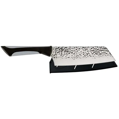 Kai Luna 6.5" Asian Utility Knife with Sheath and Soft-grip Handle (AB7077)