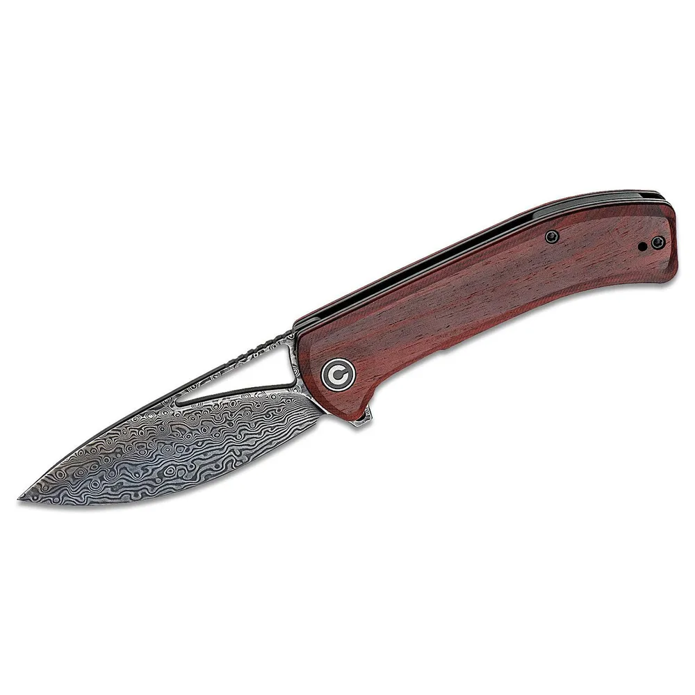 CIVIVI Riffle Sandalwood Black Damascus Clad (C2024DS-2)