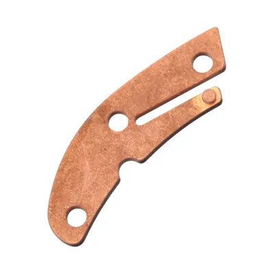 Flytanium Spyderco Delica Copper Backspacer (FLY-650)