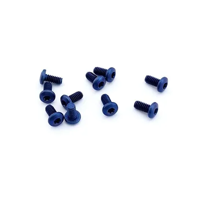 Flytanium Benchmade Griptilian Titanium Grip Screws Blue (FLY-567B)