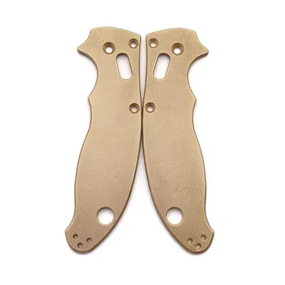 Flytanium Spyderco Manix 2 Scales Brass (FLY-582)