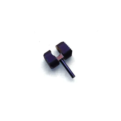 Flytanium Spyderco Manix 2 Titanium Ball Cage Lock Purple (FLY-542P)