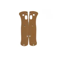 Flytanium Benchmade Mini Bugout Tan G10 Scales (FLY-687)