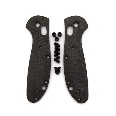 Flytanium Benchmade Mini Griptilian Scales Carbon Fiber (FLY-584)