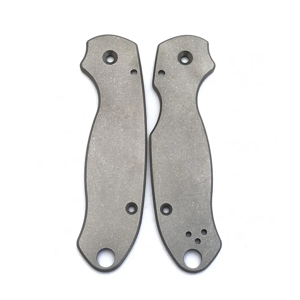 Flytanium Spyderco Para3 Scales Titanium (FLY-569)