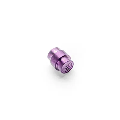 Flytanium Spyderco Para 2 Titanium Stepped Stopper Purple (FLY-593P)