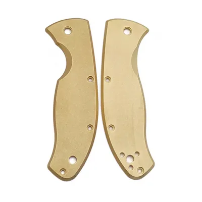 Flytanium Spyderco Tenacious Scales Brass (FLY-576)