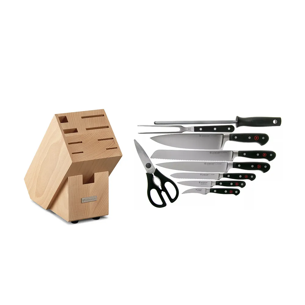 Wusthof Classic Block Set 10Pc (1090170901)