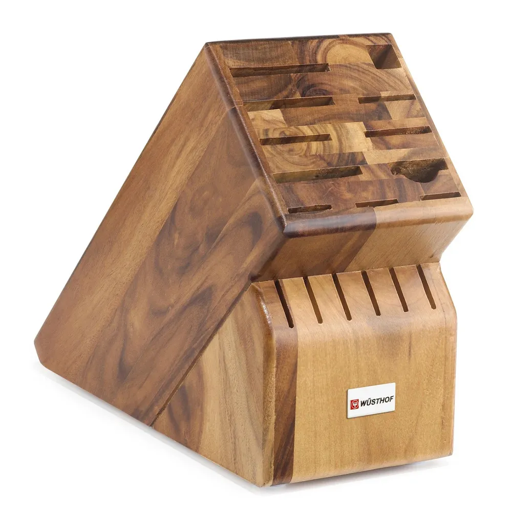 Wusthof Knife Block Oak/Beech Large - 17 Slot - 7255B