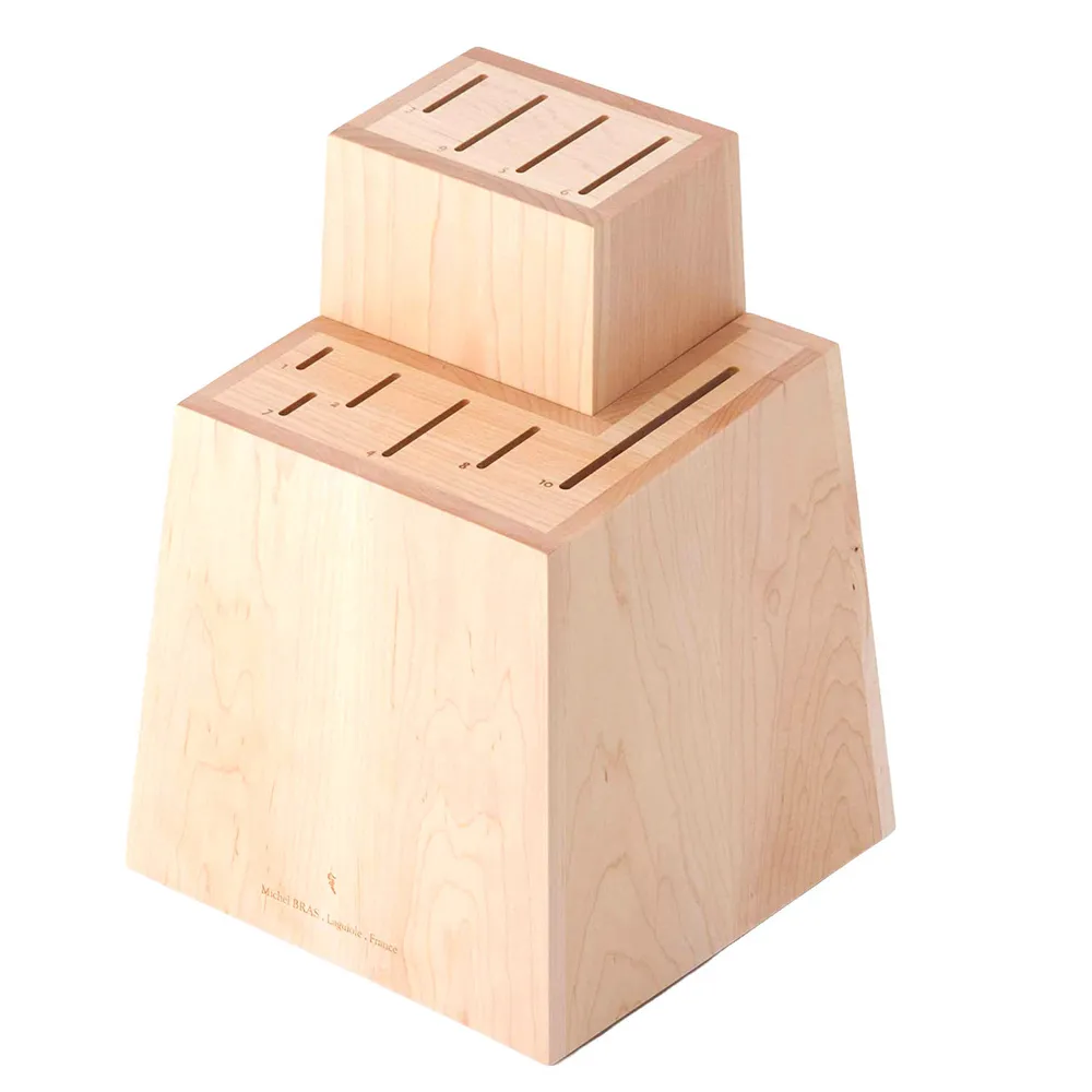 Michel Bras Maple Knife Block 10 Slot (BK0020)