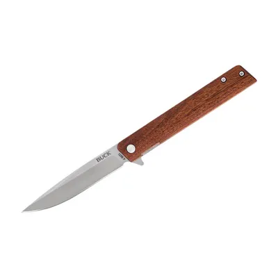 Buck 256 Decatur Wood (0256BRS)