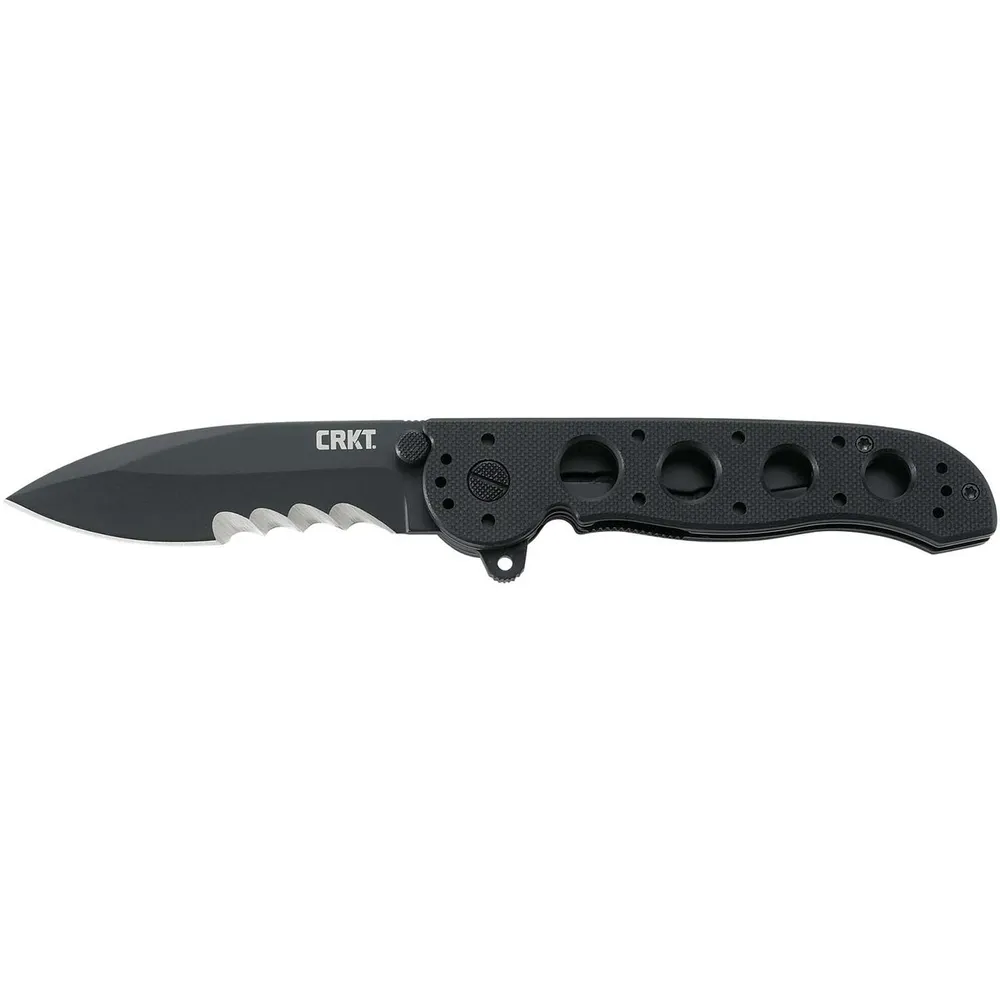 CRKT M21 12G Black With Veff Serrations (M21-12G)