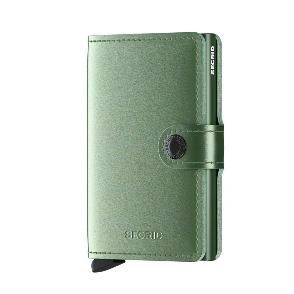 Secrid Miniwallet Metallic Green (Mme-Green)