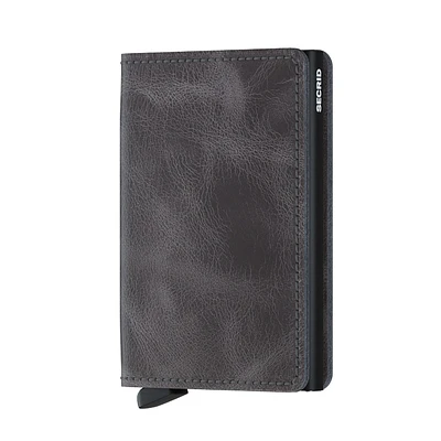Secrid Slimwallet Vintage Grey Black (SV-Grey-Black)