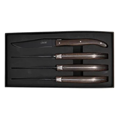 Savoir Laguiole Steak Knife Set 4Pc  ( TX101W-4PL )