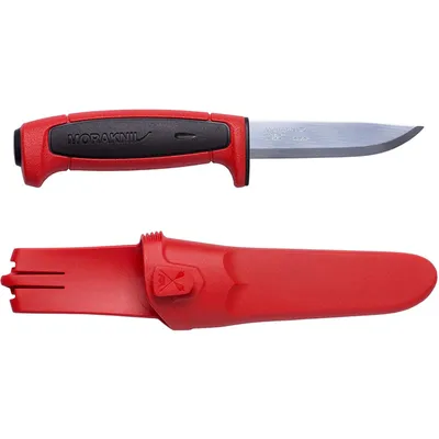 Morakniv Basic 511 Carbon Steel Red/Black (M-13245)