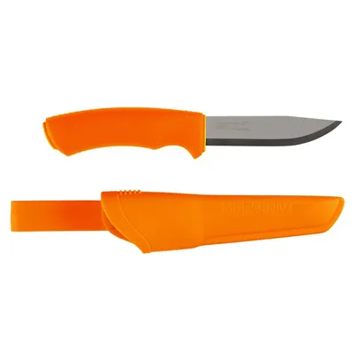 Mora Kansbol Burnt Orange 13507 bushcraft knife with multi-mount sheath
