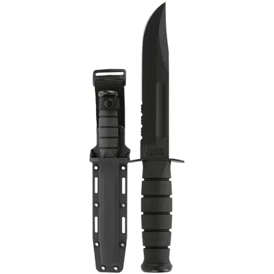 KA-BAR Full Size KA-BAR Black Serrated (1214)