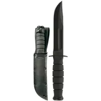 KA-BAR Short Clip Point Black (1256)