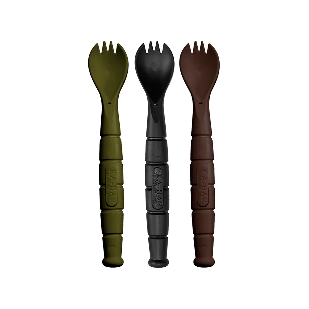 KA-BAR Field Kit Spork Knife 3Pc (9909MIL)