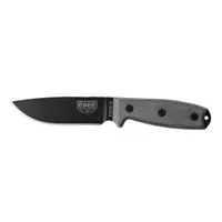 ESEE-4 Black Plain Edge Micarta (ESEE-4P-KO)