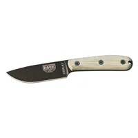 ESEE-4 Black Plain Edge Micarta Leather Sheath (ESEE-4HM-B)