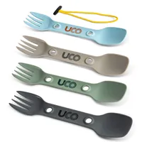 UCO Gear Utility Spork 4 Pack With Tether Terra (F-SP-UT-4PK-TERRA)