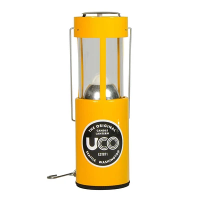 UCO Gear Original Candle Lantern Aluminum Yellow (L-C-STD-YELLOW)